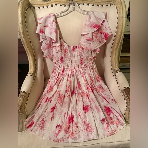 MISA Los Angeles on or off shoulder babydoll dress - Picture 11 of 13